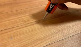 幸田町にて介護施設の居室の床改修工事