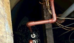 豊田市にて浄化槽の水中ブロワー取替工事