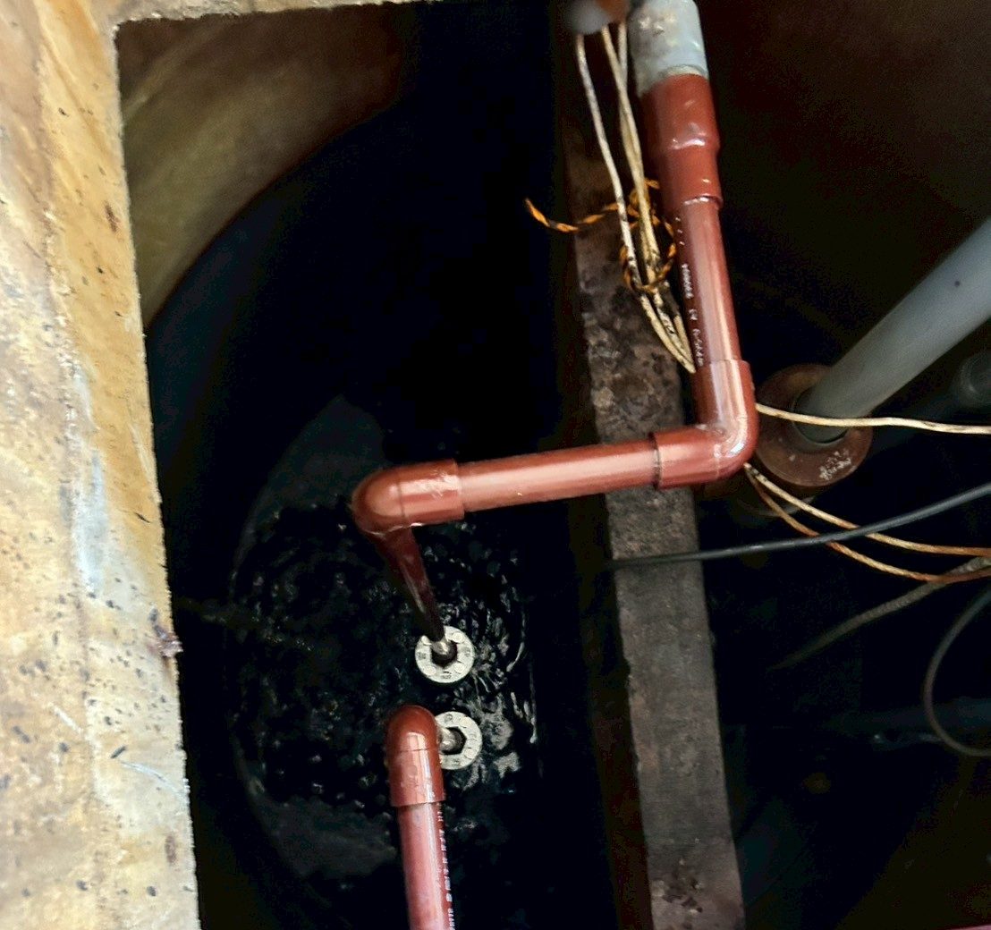 豊田市にて浄化槽の水中ブロワー取替工事